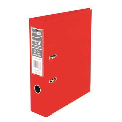 Colourhide Lever Arch File A4 Red 6802003 - SuperOffice