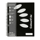 Colourhide My 5-Subject Hardcover Notebook 250 Page A4 Black 1719602J - SuperOffice