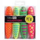 Colourhide My Designer Highlighters Assorted Pack 4 1980199 - SuperOffice