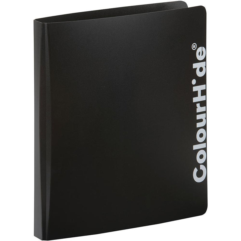 Colourhide Ring Binder PP 2D 25mm A4 Black Box 12 Folder 5645002 (Box 12) - SuperOffice