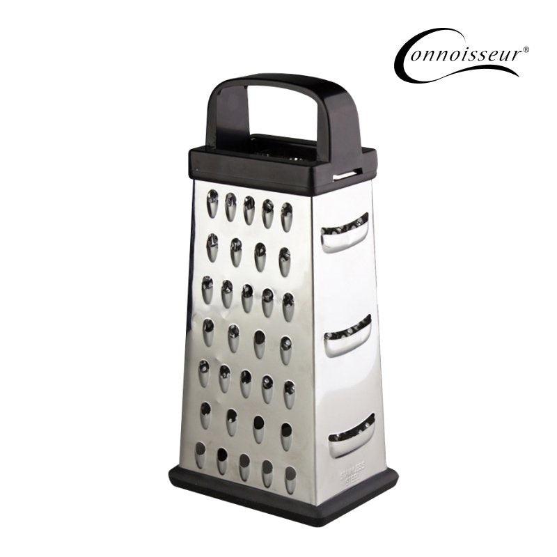 Connoisseur Grater 4 Sided Stainless Steel Vegetables Fruit Cheese 6 Pack 754326 (6 Pack) - SuperOffice