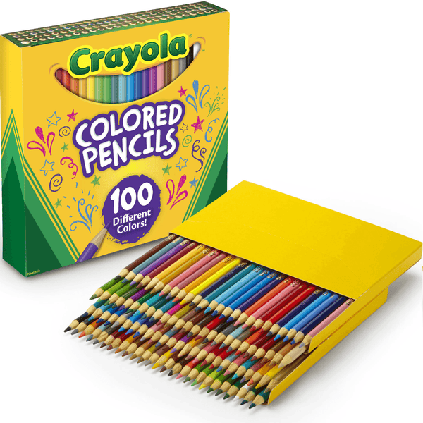 Crayola Coloured Pencils Assorted Pack 100 68 8100 - SuperOffice