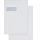 Cumberland C4 Envelopes Window Face 100GSM Secretive Easy Open 229x324mm White Box 250 612347 - SuperOffice