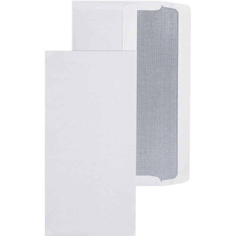 Cumberland DL Envelopes Plain Face Self Seal Secretive 80GSM 110x220mm White Box 500 603213 - SuperOffice