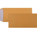 Cumberland DL Envelopes Pocket Strip Seal 85Gsm 110x220mm Gold Box 500 603322 - SuperOffice