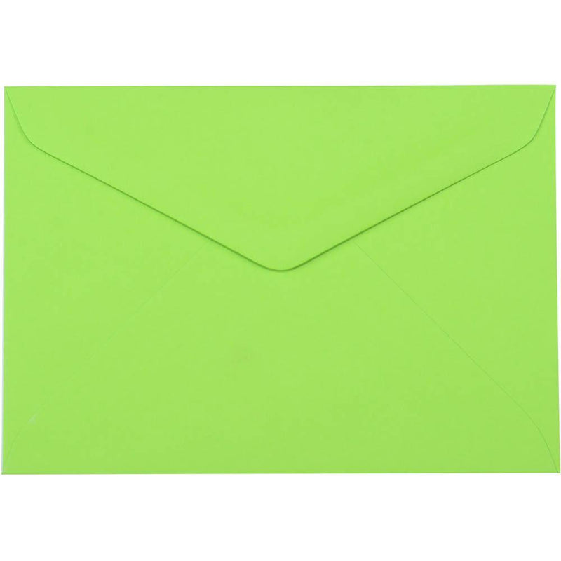 Cumberland Festive Envelope C6 Lime Pack 15 8077 - SuperOffice