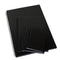 Cumberland Leathergrain Notebook Spiral Bound Feint Ruled 100 Leaf A5 Black 519126 - SuperOffice