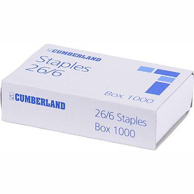 Cumberland Staples 26/6 Box 1000 7183 - SuperOffice