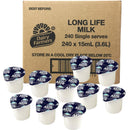 Dairy Farmers Long Life Milk Portions UHT 15mL Carton 240 Bulk Box 38994 - SuperOffice