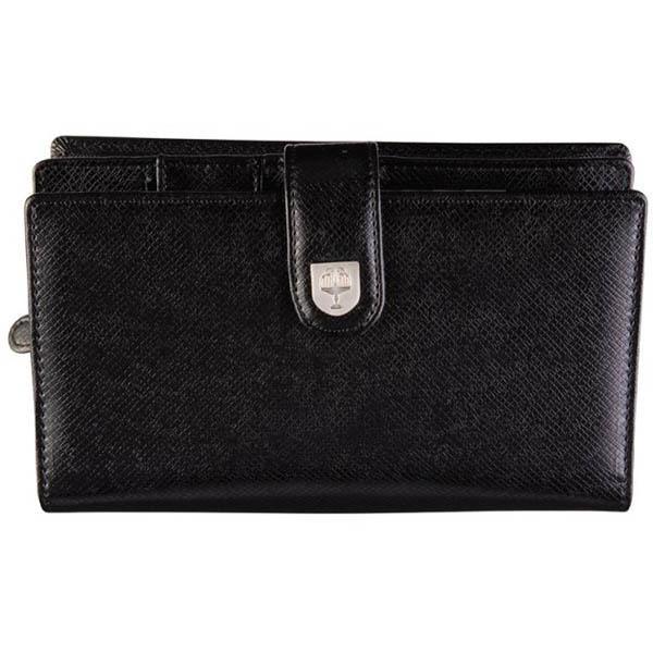 Dayplanner Fashion Ladys Wallet Pu Snap Closure Black KTLW2599 - SuperOffice