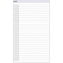 Debden Dayplanner Refill Notepads A4 Size Pack 2 EX5011 - SuperOffice