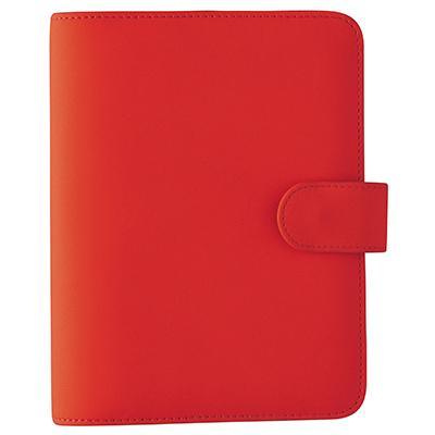 Debden Slimline Dayplanner Pu Snap Closure Week To View 162 X 82Mm Red SL7015 - SuperOffice