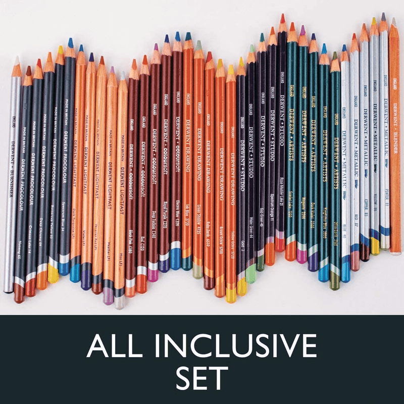 Derwent 120 Limited Edition Coloured Pencils Artists Collection Lightfast/Procolour/Coloursoft/Metallic 2302731 - SuperOffice