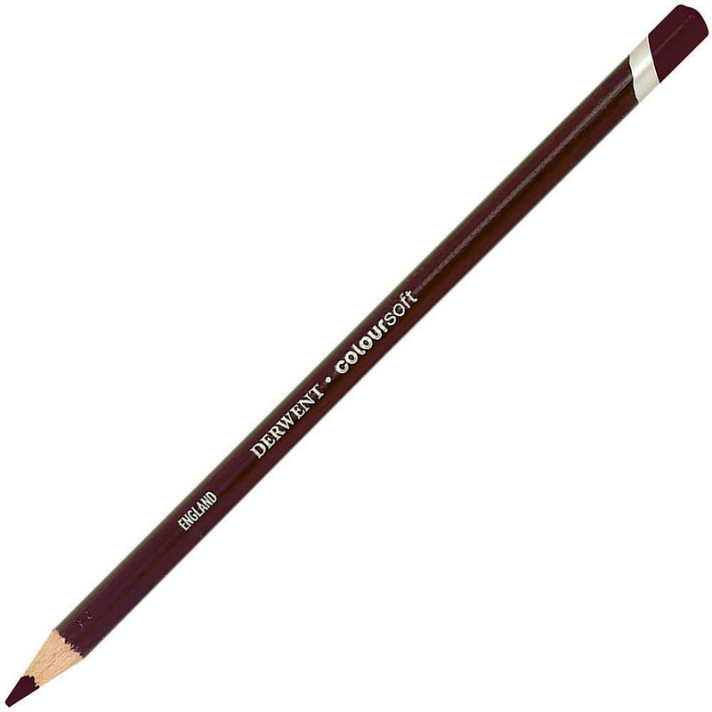 Derwent Coloursoft Pencil Loganberry Pack 6 700968 - SuperOffice