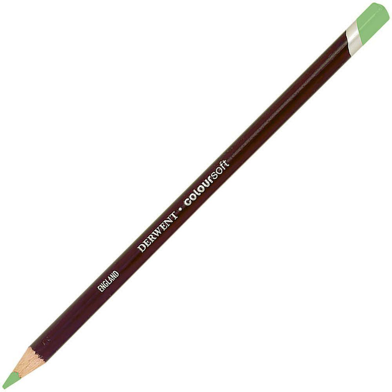 Derwent Coloursoft Pencil Pale Mint Pack 6 701001 - SuperOffice