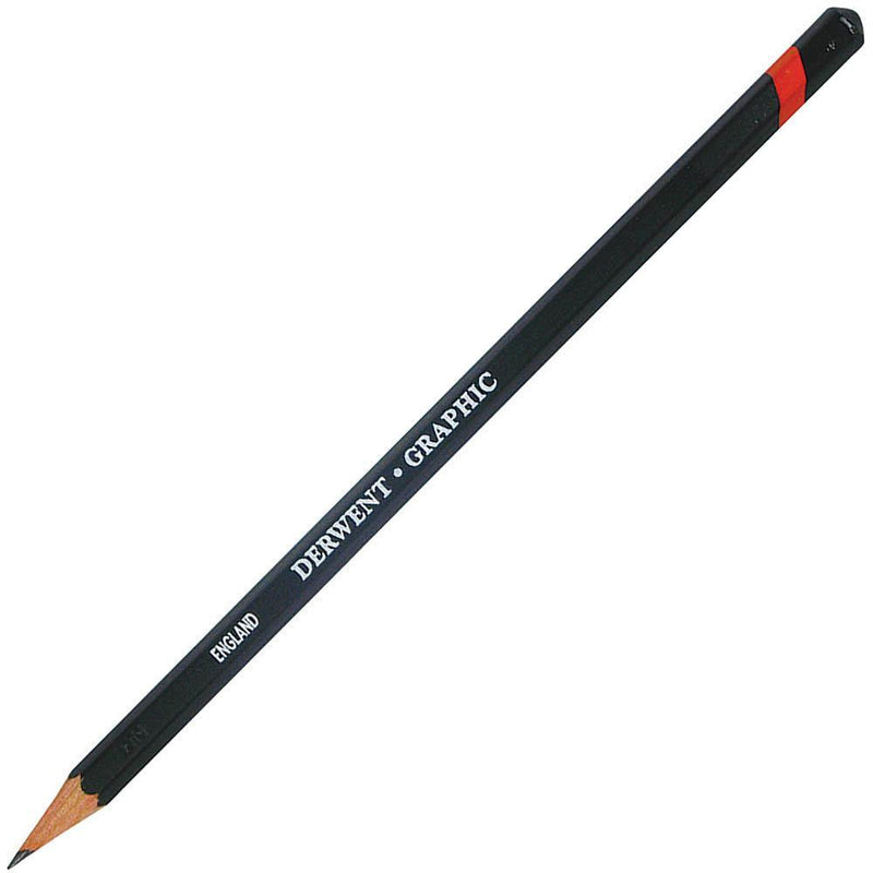 Derwent Graphic Pencil F (12 Pack) 34180 (12 Pack) - SuperOffice