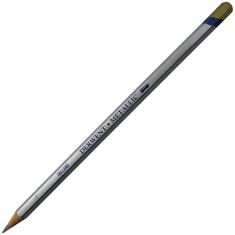 Derwent Metallic Pencil Gold Pack 6 700051 - SuperOffice