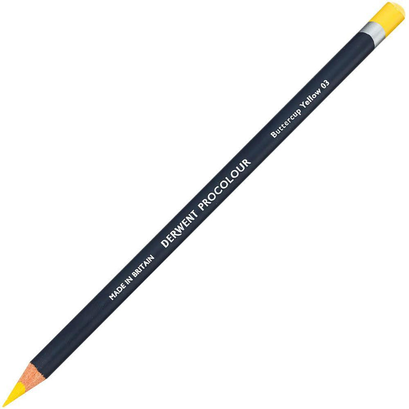 Derwent Procolour Pencil Buttercup Yellow Pack 6 2302435 - SuperOffice