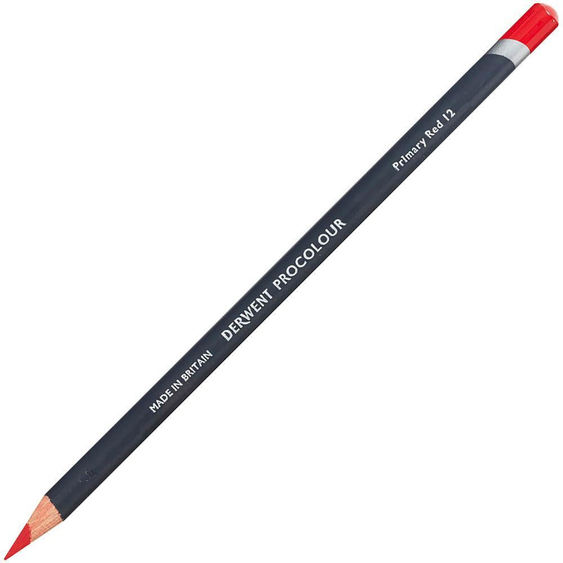 Derwent Procolour Pencil Primary Red Pack 6 2302444 - SuperOffice