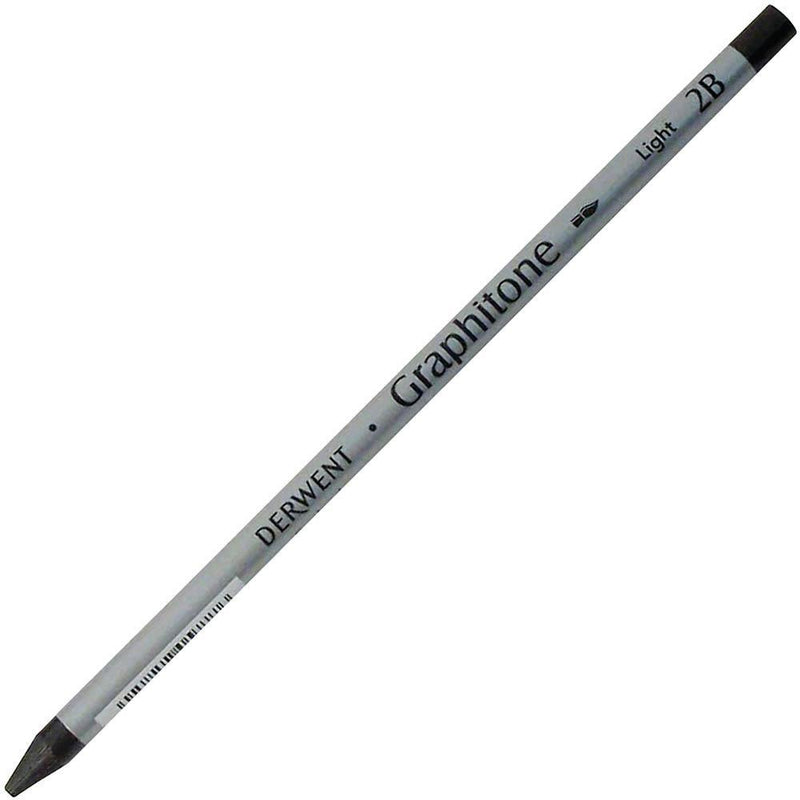 Derwent Watersoluble Graphitone Pencil 2B (12 Pack) 34301 (12 Pack) - SuperOffice