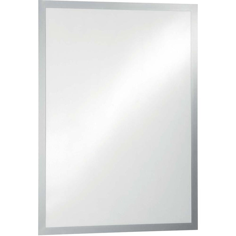 Durable Duraframe Poster 500 X 700Mm Silver 499623 - SuperOffice