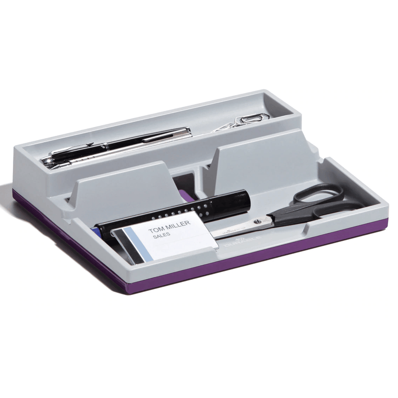 Durable Varicolor Smart Office Desk Organisere Grey/Purple 761312 - SuperOffice