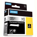 Dymo Rhino Industrial Tape Permanent Polyester 9Mm Metallic 18485 - SuperOffice