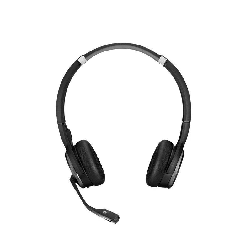 EPOS Sennheiser Impact Headset SDW 5061 Stereo USB Wireless Bluetooth On-ear Noise Cancelling Microphone Black 1000302 - SuperOffice