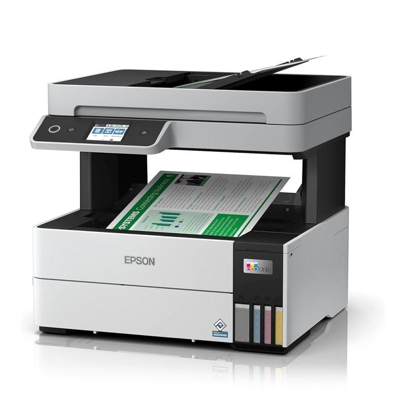 Epson EcoTank Pro ET-5150 Printer Inkjet 4 Colour Multifunction Wi-Fi White C11CJ89501 - SuperOffice