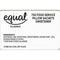 Equal Sweetener Pillow Sachets 750 Pack Carton Bulk Box 395968 - SuperOffice