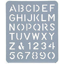 Esselte Letter Stencil 40Mm 44739 - SuperOffice