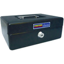 Esselte No.8 Classic Cash Box 200 X 150 X 80Mm Black 375086 - SuperOffice