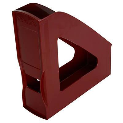 Esselte Nouveau Magazine File Burgundy 47388 - SuperOffice