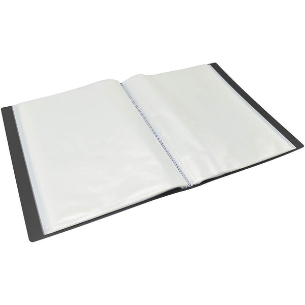 Euro Matte Display Book 40 Pocket A4 Black 100851924 - SuperOffice