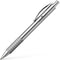 Faber-Castell Essentio Metal Ballpoint Pen Polished Shiny Chrome Retractable 19-148471 - SuperOffice
