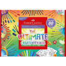 Faber-Castell Ultimate Creativity Box Assorted Pack 80 A3 Colouring Book, Markers, Pencils, Crayons, Erasers & Sharpener 88-379804 - SuperOffice