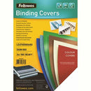 Fellowes Binding Cover Leathergrain A4 230Gsm Dark Red Pack 100 5371601 - SuperOffice