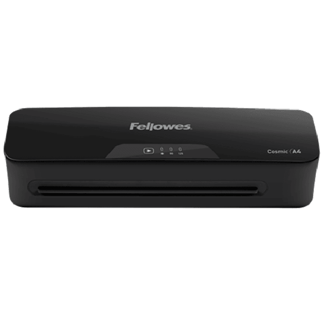 Fellowes Cosmic A4 Laminator Laminating Machine Black 5249201 - SuperOffice