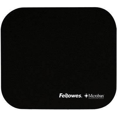 Fellowes Mouse Pad Optical Microban Black 5933901 - SuperOffice