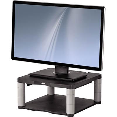 Fellowes Premium Adjustable Monitor Riser Graphite 9169401 - SuperOffice