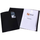 Foldermate Display Book Fixed Dot Pp 20 Pockets A4 Black 100852046 - SuperOffice