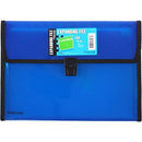 Foldermate Pop Gear Expanding File 13 Pocket Buckle Closure A4 Blue 100852063 - SuperOffice