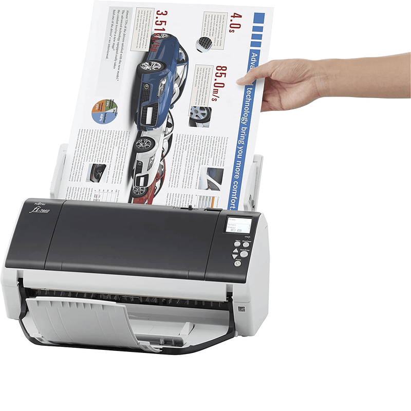 Fujitsu FI-7460 Wide-Format A3 Colour Duplex Document Scanner Auto Document Feeder FI-7460 - SuperOffice