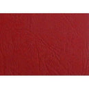 Gbc Ibico Binding Cover Leathergrain 300Gsm A4 Red Pack 100 BCL300R100 - SuperOffice