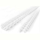 Gold Sovereign Wire Binding Comb 23 Loop 11Mm A4 White Pack 100 SWIRE112123WHT - SuperOffice