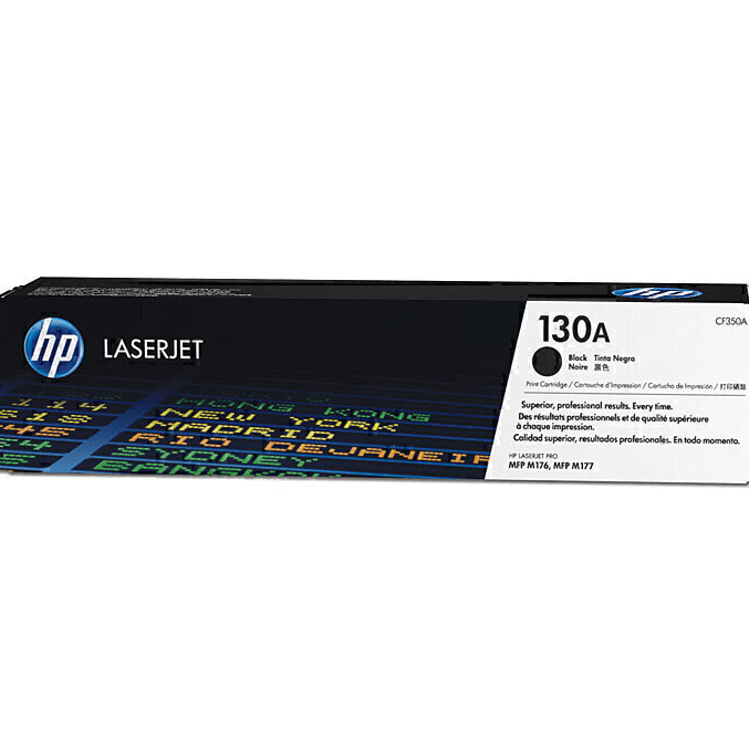 HP 130A Toner Ink Cartridge Black/Cyan/Magenta/Yellow Set LaserJet Genuine HP 130A Set - SuperOffice