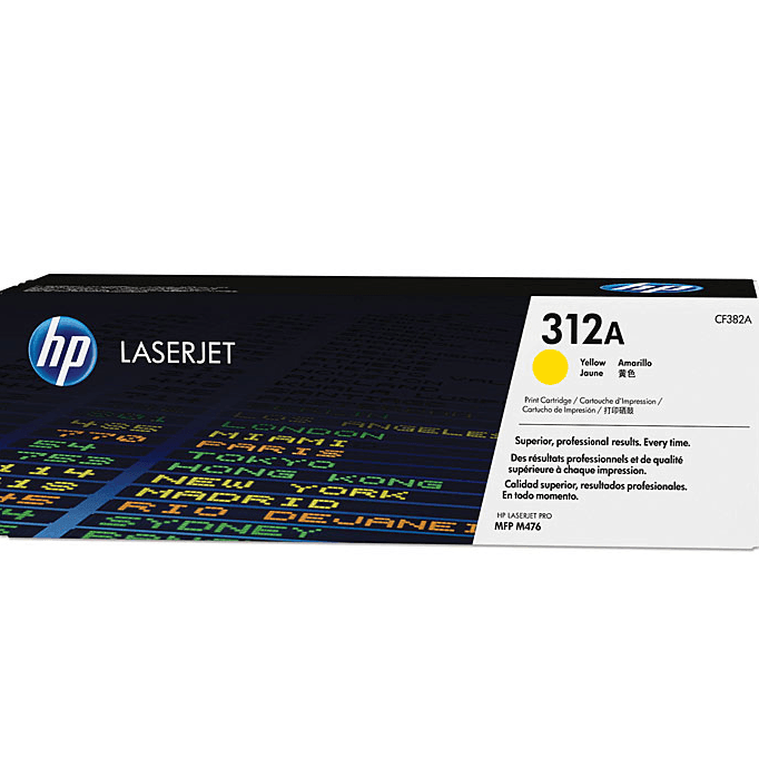 HP 312A Toner Ink Cartridge LaserJet Pro Black/Cyan/Magenta/Yellow Set HP 312A Set - SuperOffice