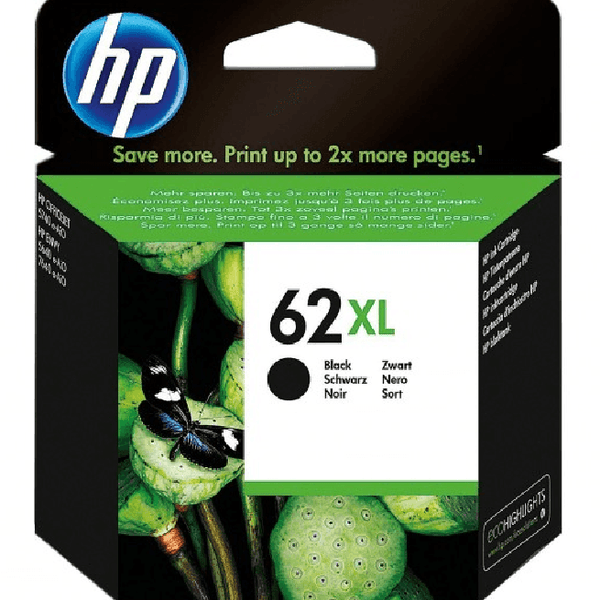 HP 62XL Ink Cartridge High Yield Black C2P05AA C2P05AA - SuperOffice