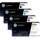 HP 655A Toner Ink Cartridge Black/Cyan/Magenta/Yellow Set Genuine LaserJet HP 655A Set - SuperOffice