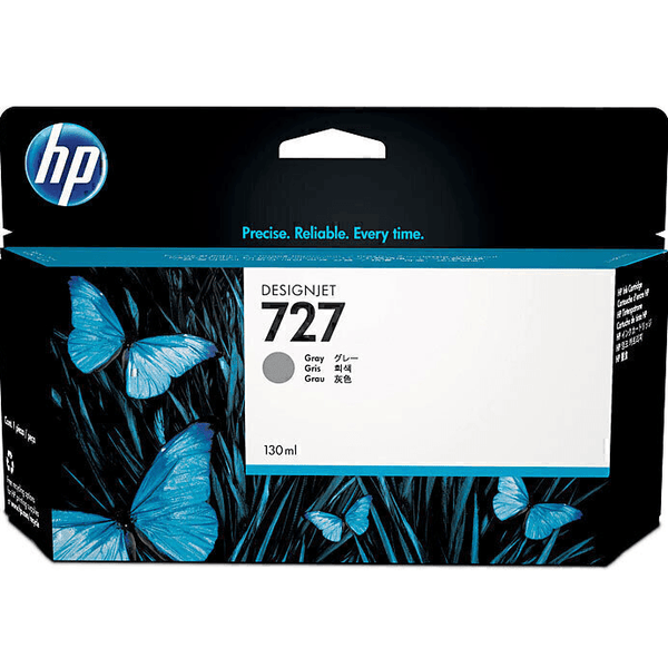 HP 727 Ink Cartridge Grey 130mL 3WX15A Genuine Original 3WX15A - SuperOffice